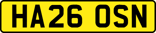 HA26OSN