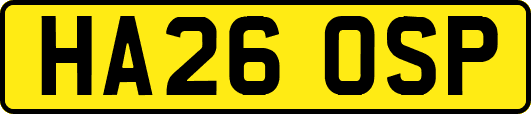 HA26OSP
