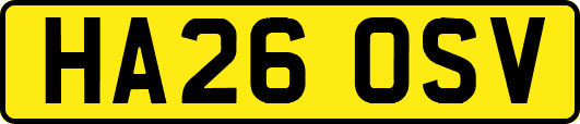 HA26OSV