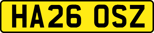 HA26OSZ