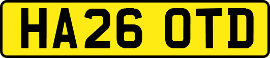 HA26OTD