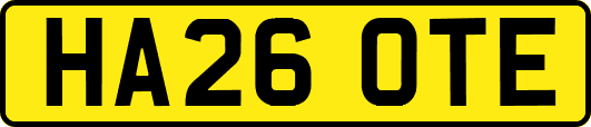 HA26OTE