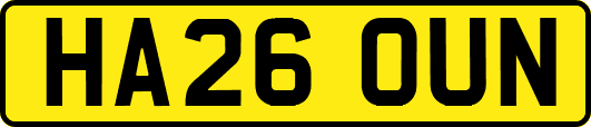 HA26OUN