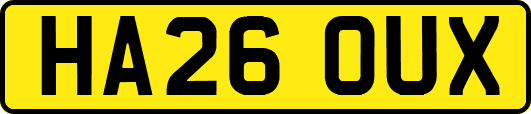HA26OUX