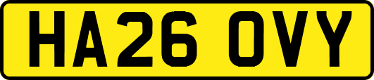 HA26OVY
