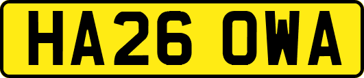 HA26OWA