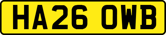 HA26OWB