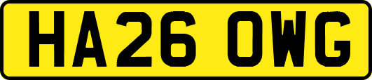 HA26OWG