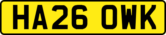 HA26OWK