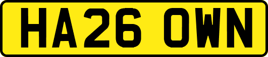 HA26OWN