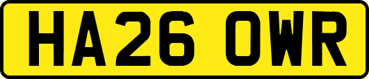 HA26OWR
