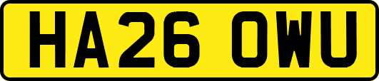 HA26OWU