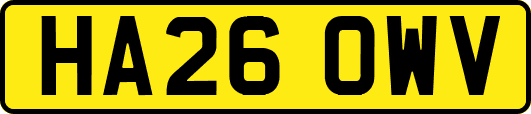 HA26OWV