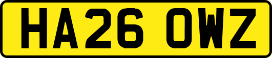 HA26OWZ