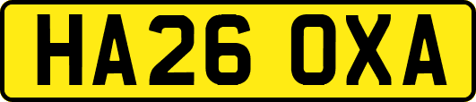 HA26OXA