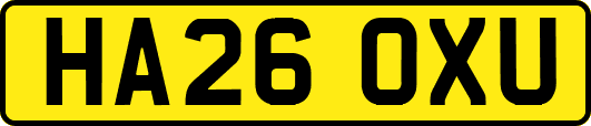 HA26OXU