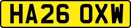 HA26OXW