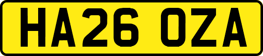 HA26OZA