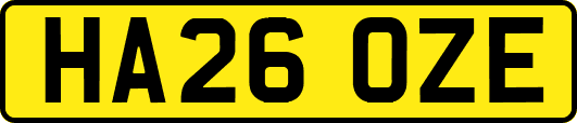 HA26OZE