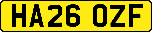 HA26OZF