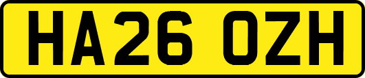 HA26OZH
