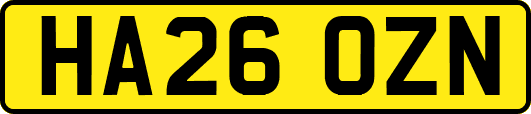 HA26OZN