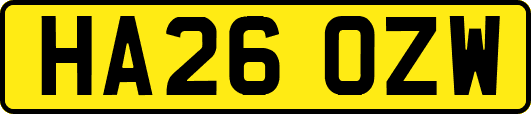 HA26OZW