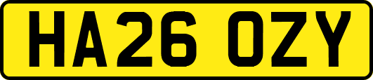 HA26OZY
