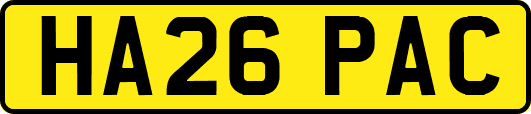 HA26PAC