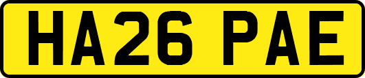HA26PAE