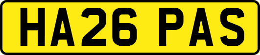HA26PAS