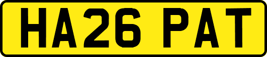 HA26PAT