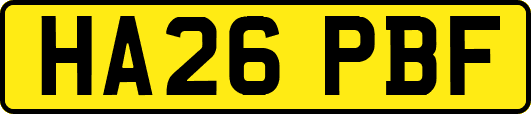 HA26PBF