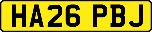 HA26PBJ