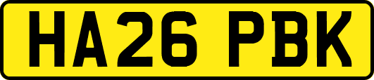 HA26PBK