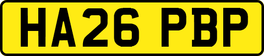 HA26PBP
