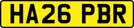 HA26PBR