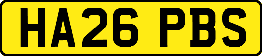 HA26PBS
