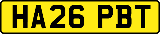 HA26PBT