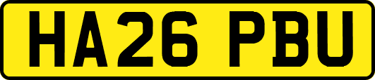 HA26PBU