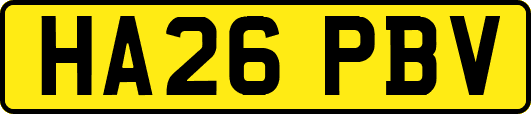 HA26PBV