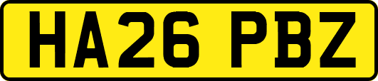HA26PBZ
