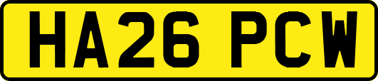 HA26PCW