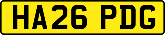 HA26PDG