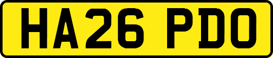 HA26PDO