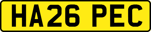 HA26PEC