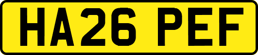 HA26PEF
