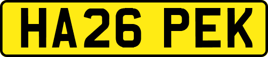 HA26PEK