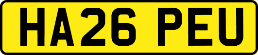 HA26PEU