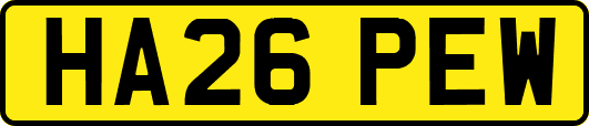 HA26PEW